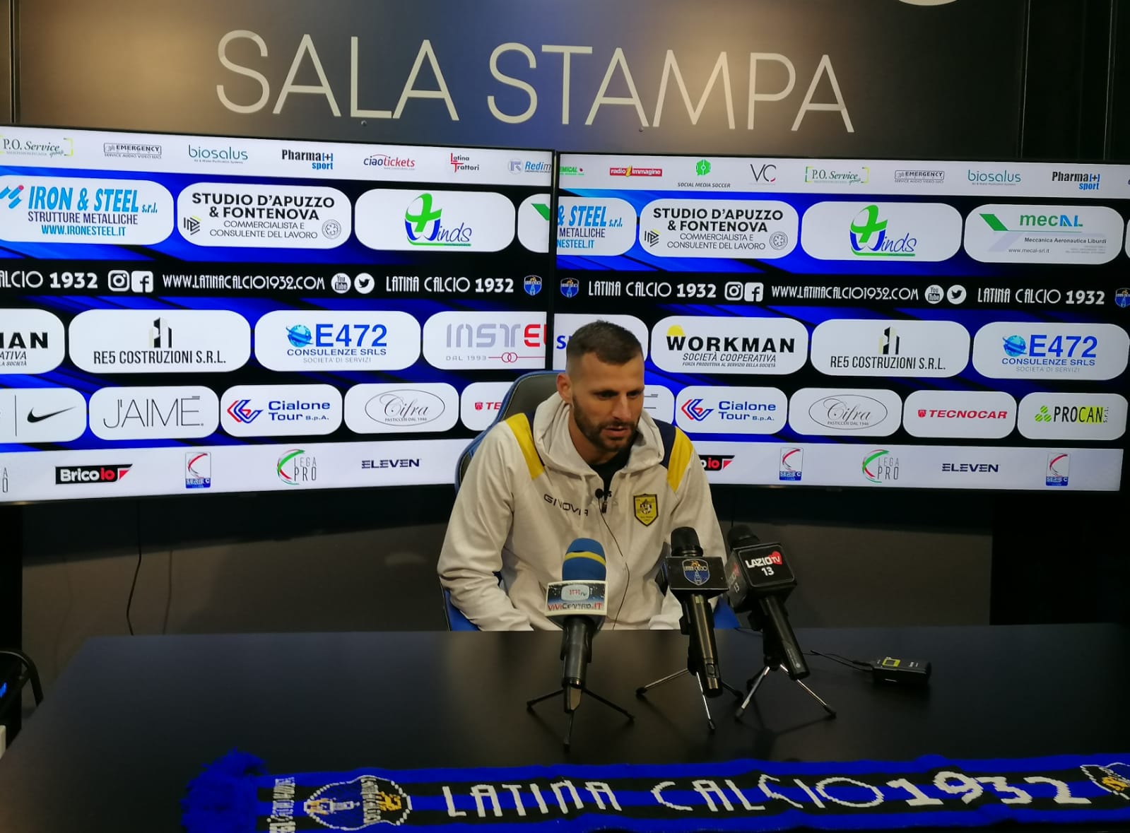 altobelli latina juve stabia conferenza