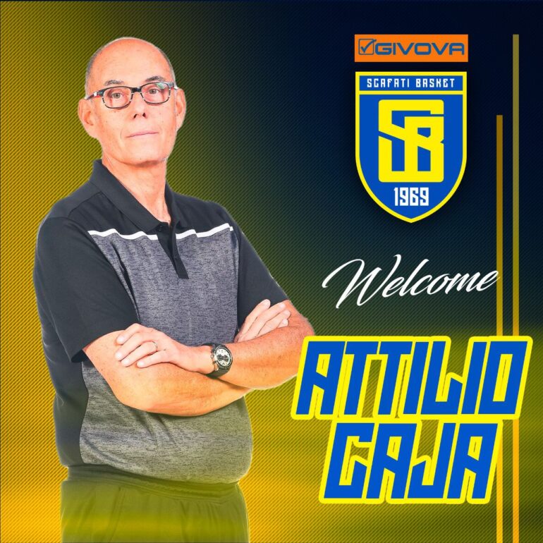 Givova Scafati, si dimette il coach Attilio Caja
