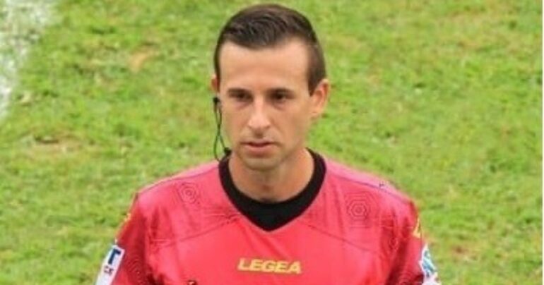 Aleksandar Djurdjevic di Trieste arbitrerà Juve Stabia-Gelbison