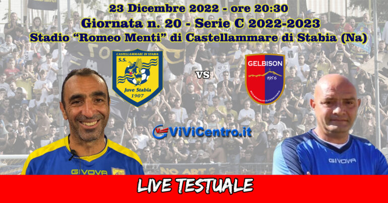 Juve Stabia – Gelbison (1-0): Rileggi live (22′ st Zigoni)