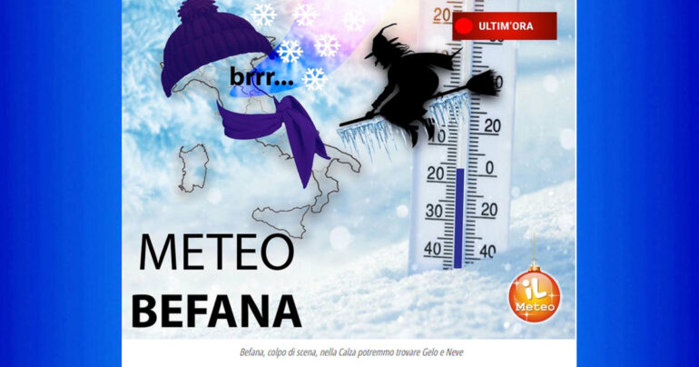 Note Meteo Nazionale 28 Dicembre: Capodanno con temperature anomale, poi…