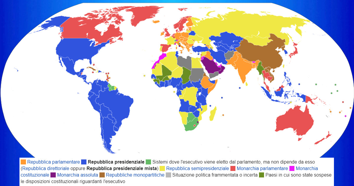 Presidenzialismo nel mondo