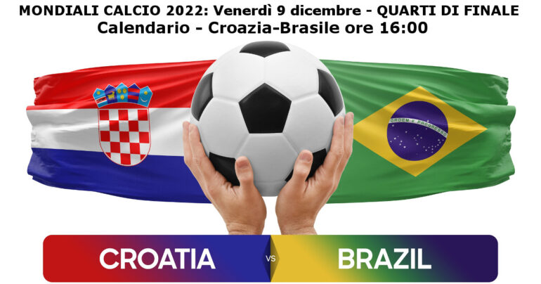 Brasile-Croazia, Neymar contro Modric: iniziano i quarti di finale
