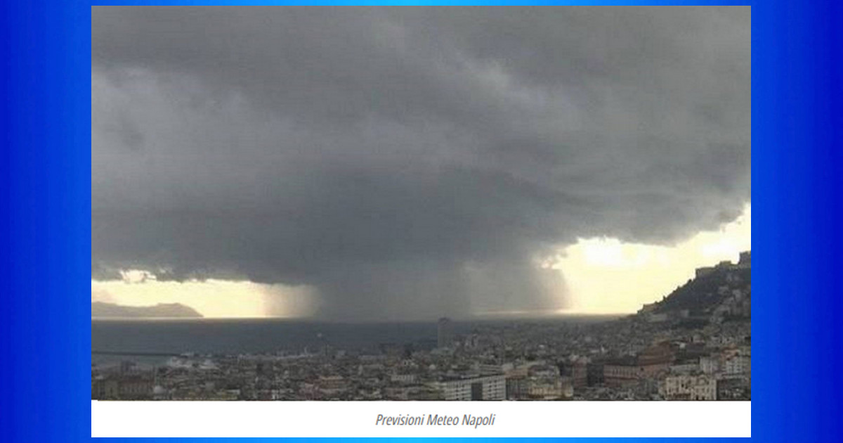 Allerta meteo in Campania prorogata anche per oggi 18 gennaio