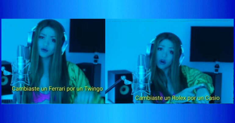 Clara Chia risponde alla canzone di Shakira contro lei e Piqué