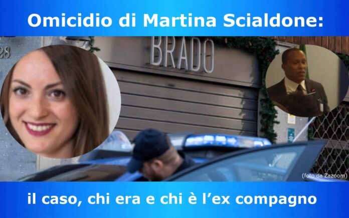 Martina Scialdone e Costantino Bonaiuti e Ristorante Brado (da zazoom)