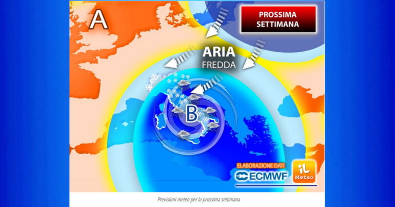 Note Meteo Nazionale 22-24 Gennaio 2023: nuova settimana ricca di sorprese