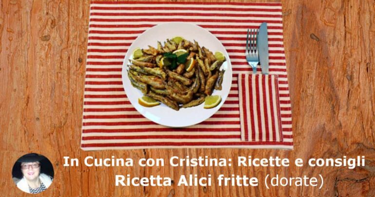 Ricetta di Alici fritte (dorate)