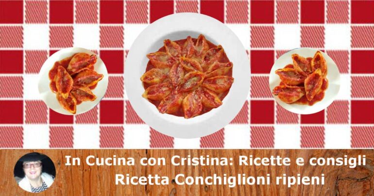 Ricetta Conchiglioni ripieni alla ricotta speziata