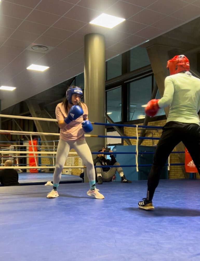 Sharon Prisco in Nazionale: inizia il ritiro della pugile