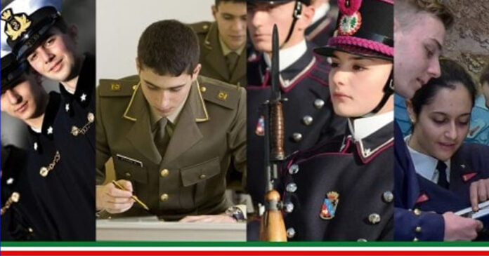 Sistema scolastico e Istruzione in Italia Parte 3, scuole militari