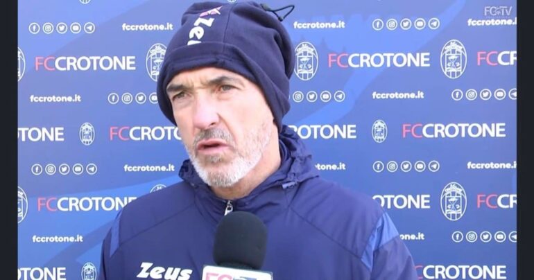 Lerda: “Il Crotone vuole ripartire forte contro la Juve Stabia”