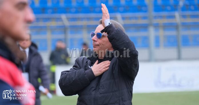 Juve Stabia - Taranto Calcio Serie C 2022-2023 (8) EZIOLINO CAPUANO allenatore