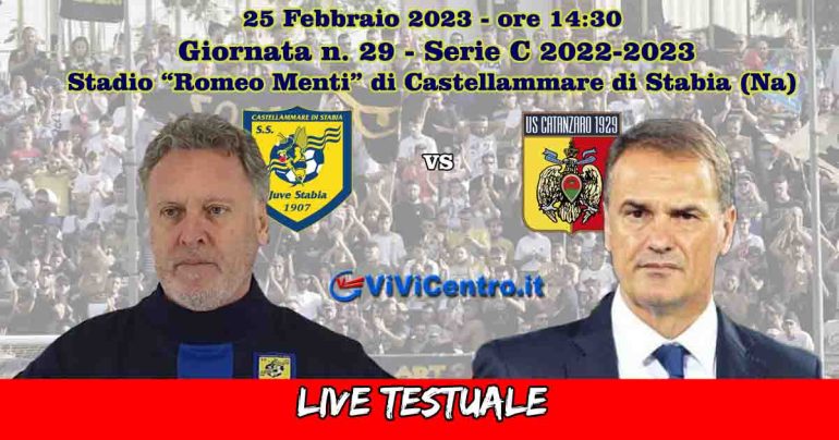 Juve Stabia-Catanzaro, Rileggi LIVE 1-4: gara senza storia
