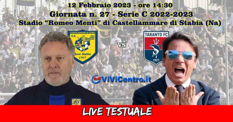 Juve Stabia-Taranto, Rileggi LIVE 0-0