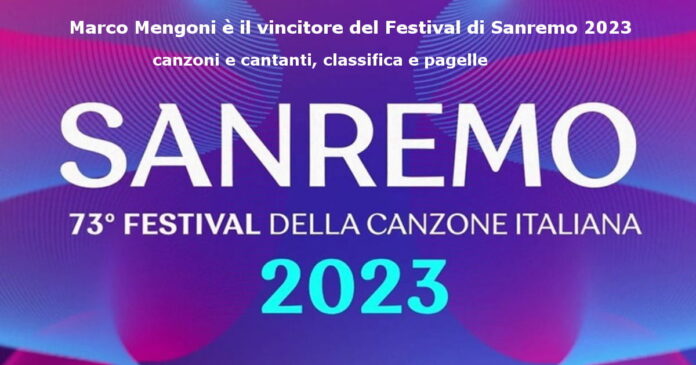 Marco Mengoni è il vincitore del Festival di Sanremo 2023-min
