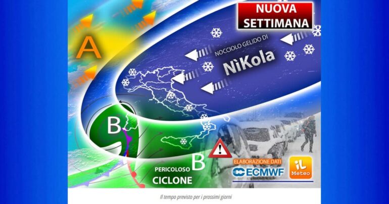 Note Meteo Nazionale 7-9 Febbraio 2023: Gelo di NìKola fino a Venerdì!