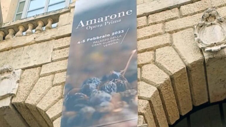 OPERA PRIMA AMARONE: Al Palazzo della Gran Guardia di Verona