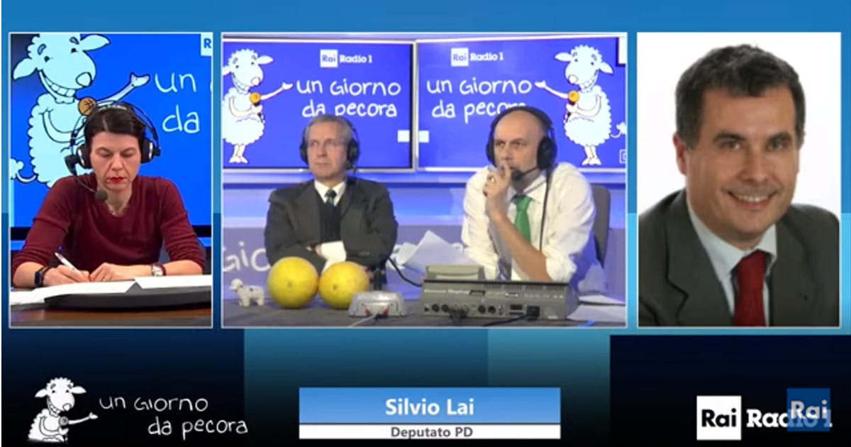 Parla Silvio Lai, parlamentare PD-min