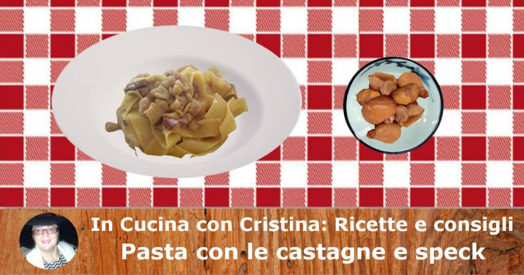 Pasta con le castagne e speck (se gradito) Pasta con le castagne e speck (se gradito)