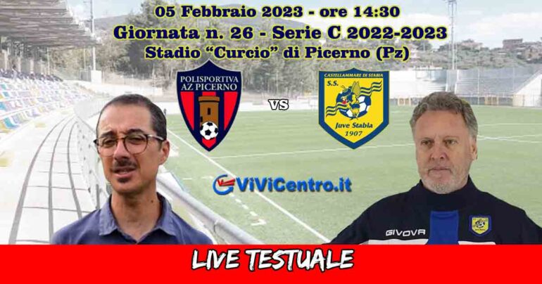 AZ Picerno – Juve Stabia, Rileggi LIVE 1-0 (76° De Cristofaro)