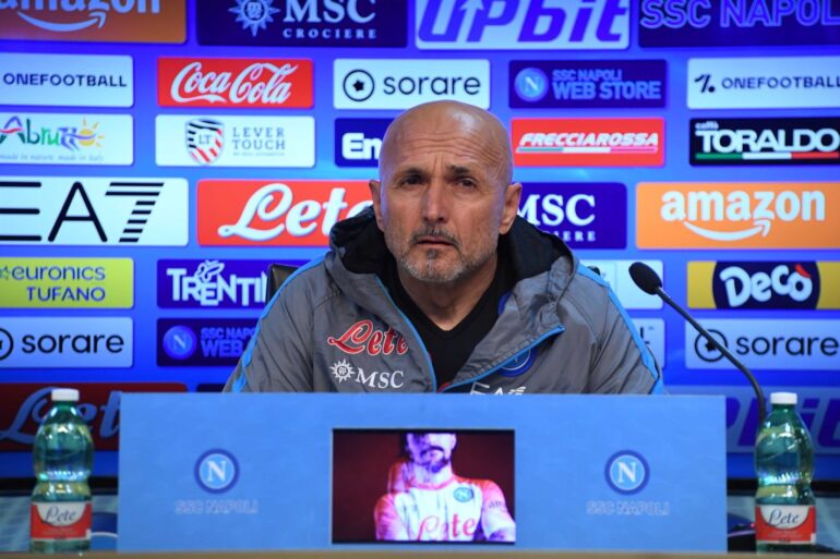 Spalletti: “Non abbiamo trovato spazi nel primo tempo, ma abbiamo fatto bene”