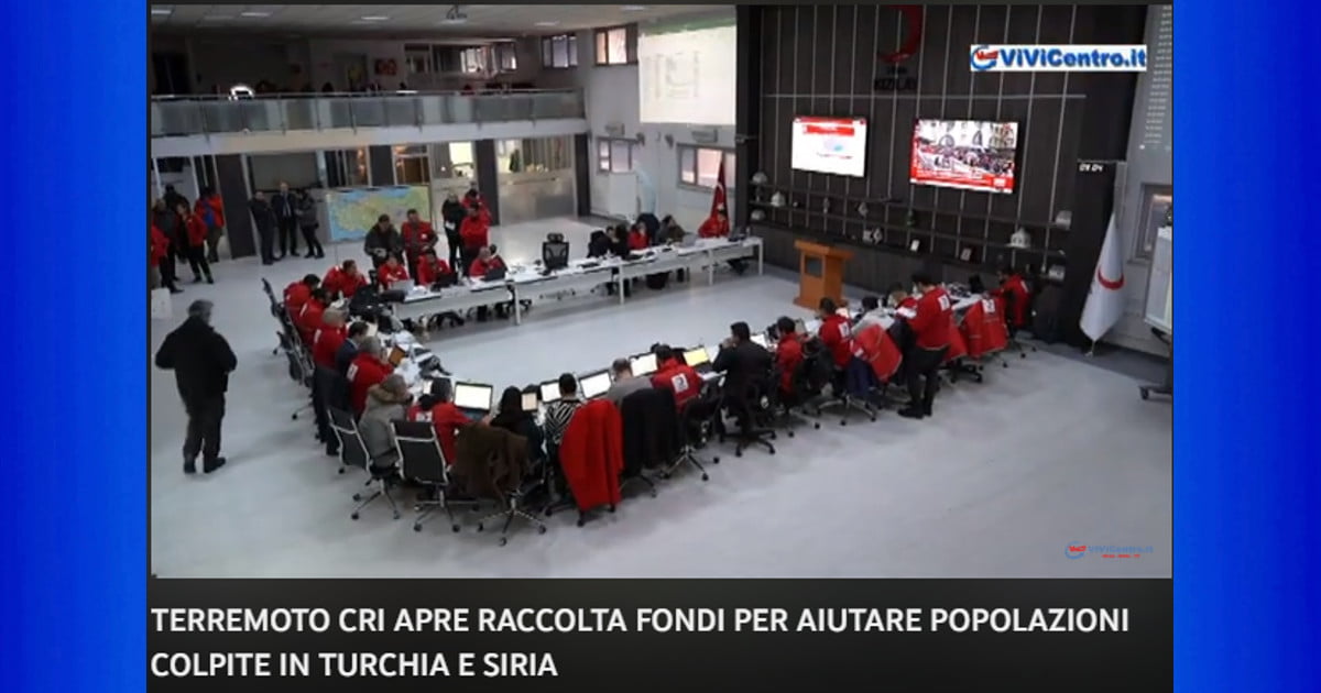 Terremoto, CRI apre raccolta fondi Turchia e Siria-min