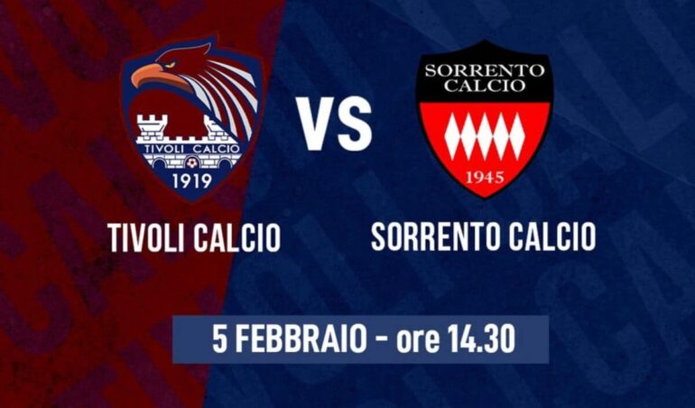 Il Sorrento non sfonda a Tivoli: finisce 0 a 0 al “Galli”