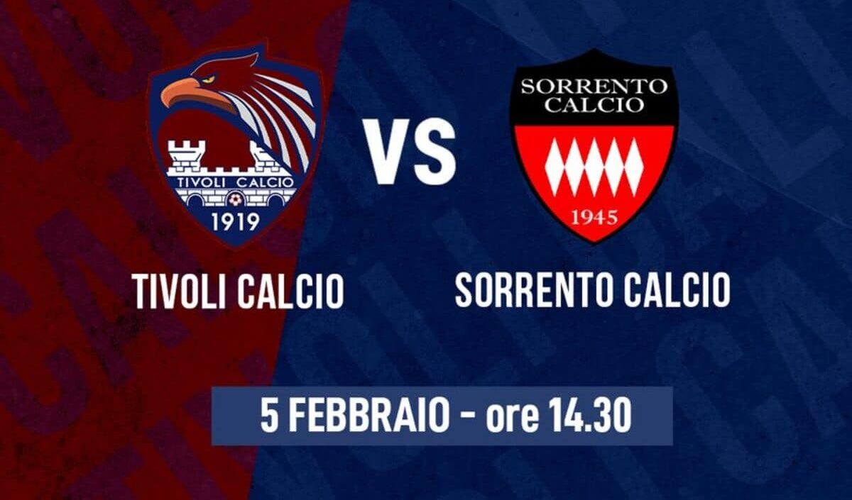 Tivoli vs Sorrento, 22° giornata campionato Serie D, girone G