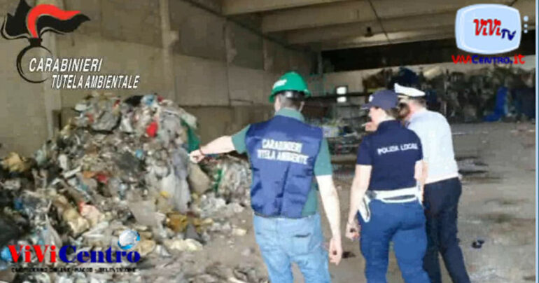 Sequestri preventivi scarichi e stoccaggi rifiuti, 6 denunciati