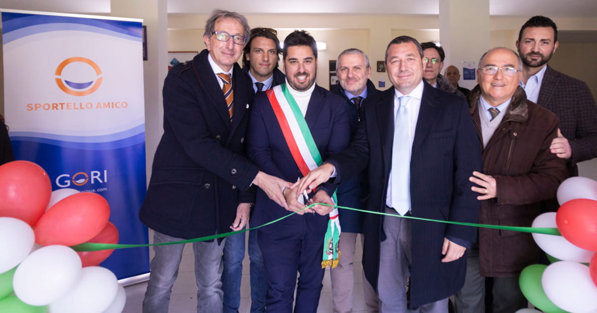 Cicciano, inaugurato lo sportello amico Gori-min