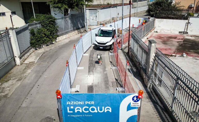 Gori – Casalnuovo: 7 Km di nuova condotta per ridurre sprechi