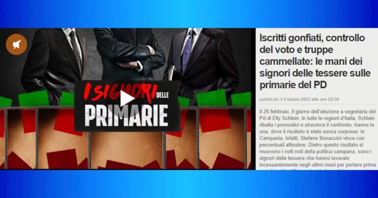 I signori delle primarie: indagine Fanpage VIDEO