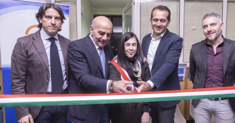 Inaugurato, anche a Lettere, lo Sportello Amico Gori