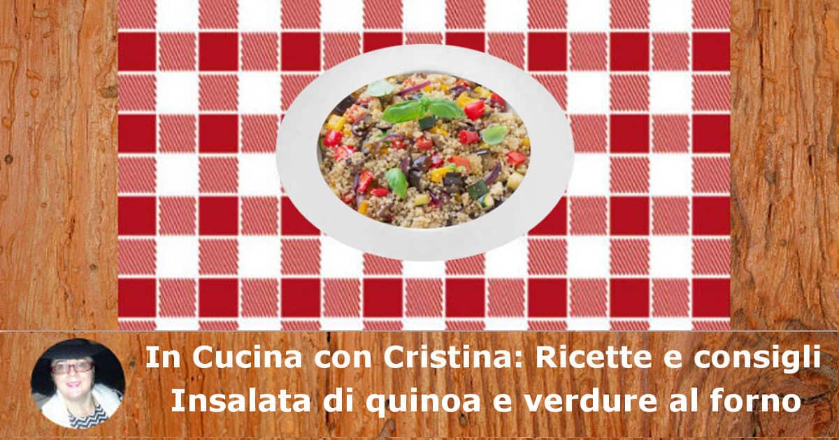 Insalata di quinoa e verdure al forno-min