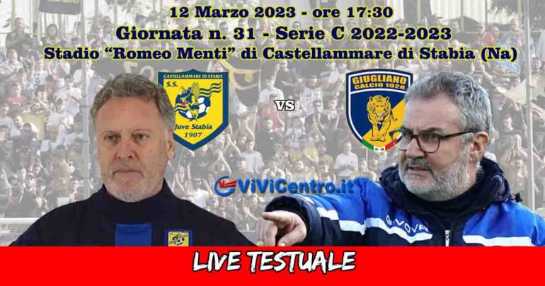 Juve Stabia-Giugliano, Rileggi LIVE 2-1 (57 e 84° Pandolfi, 61° Rizzo)