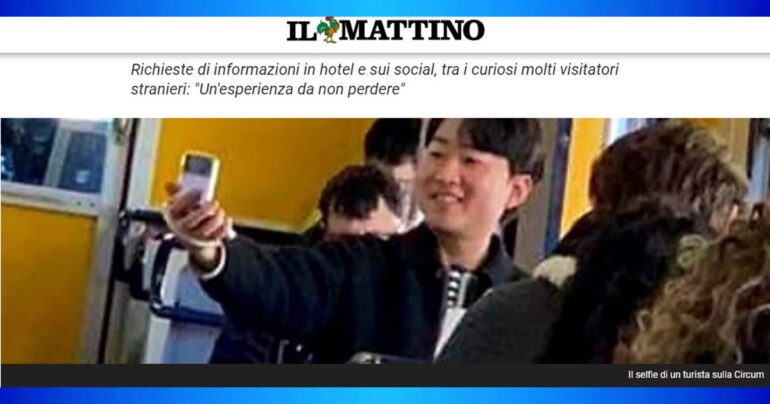 La Circumvesuviana sta diventando, per i turisti, un’attrattiva horror