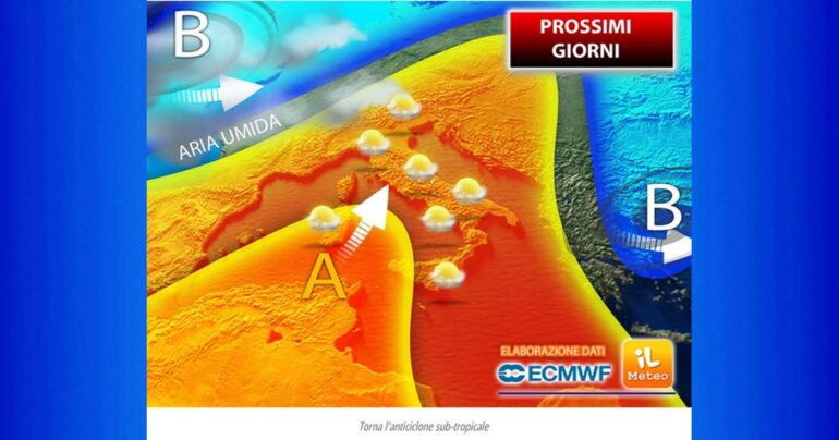 Meteo 16-18 Marzo 2023: da Giovedì arriva l’Alta Pressione sub-tropicale