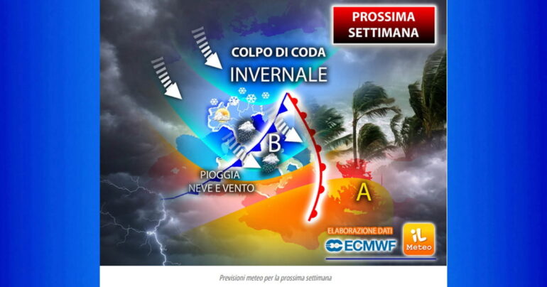 Meteo 25-27 Marzo 2023: In arrivo colpo di coda dell’Inverno