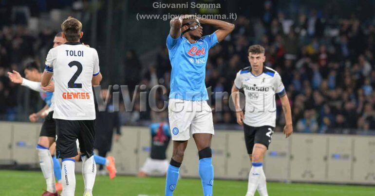 Napoli; Osimhen infortunato, salta il Milan
