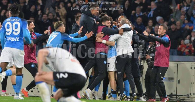 Napoli – Atalanta (2-0). Le foto dei calciatori in campo