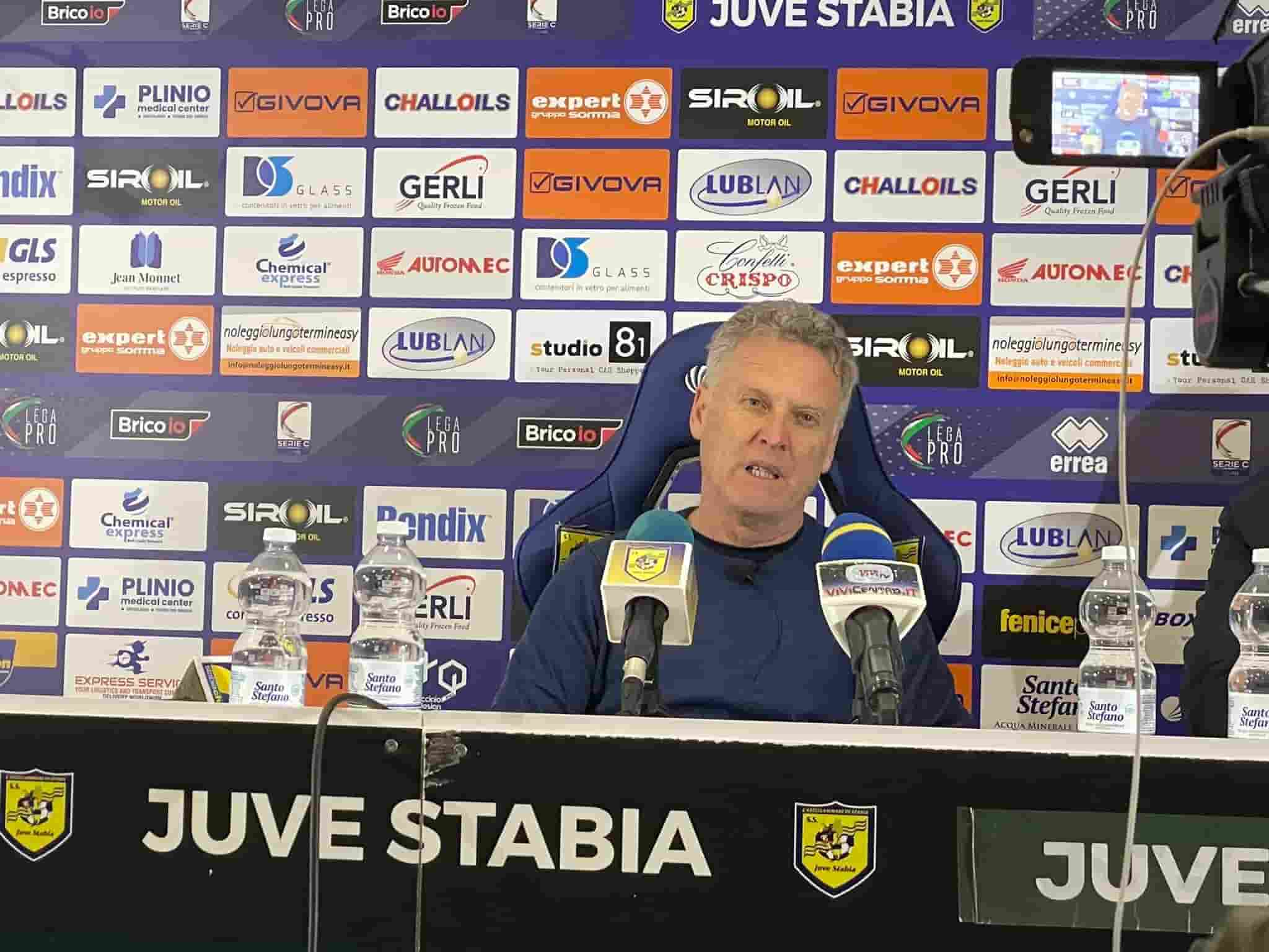 Pochesci juve stabia giugliano conferenza