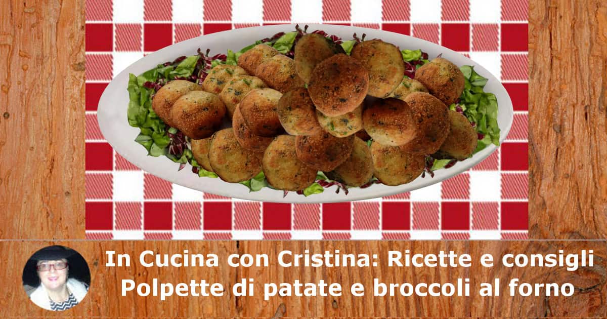 Polpette di patate e broccoli al forno-min