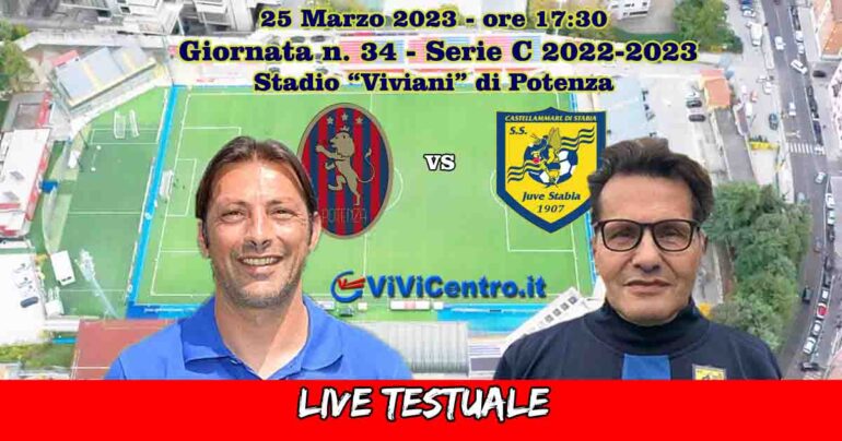 Potenza-Juve Stabia, Rileggi LIVE 5-2