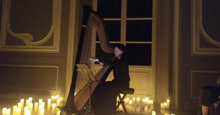 Brescia: Concerto d’arpa a lume di candela a Palazzo Martinengo