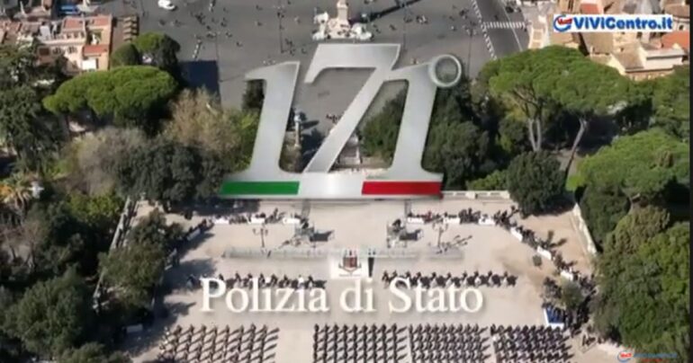 171° Anniversario della fondazione della Polizia di Stato