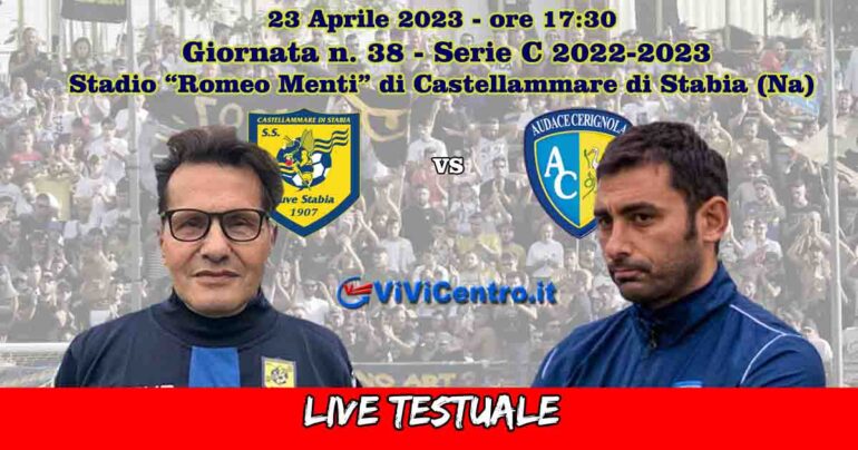 Juve Stabia-Cerignola, Rileggi LIVE 2-2
