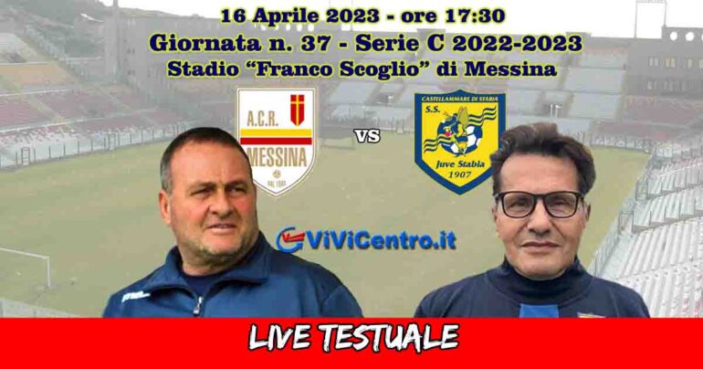 ACR Messina-Juve Stabia, Rileggi LIVE 1-0 (6° s.t. Ferrini)