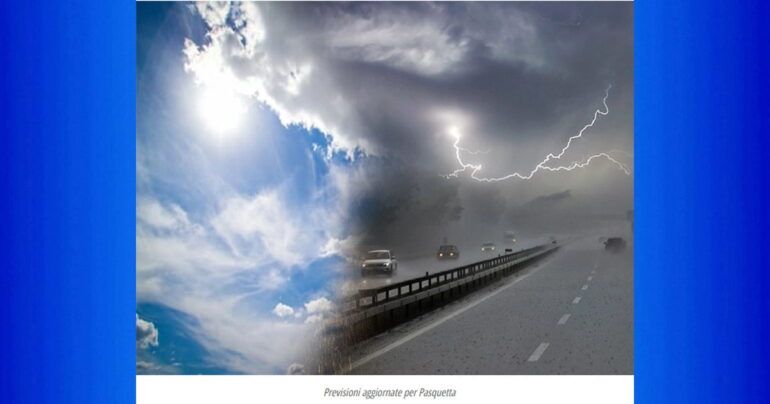 Meteo 10-12 Aprile 2023: Pasquetta tra sole e acquazzoni