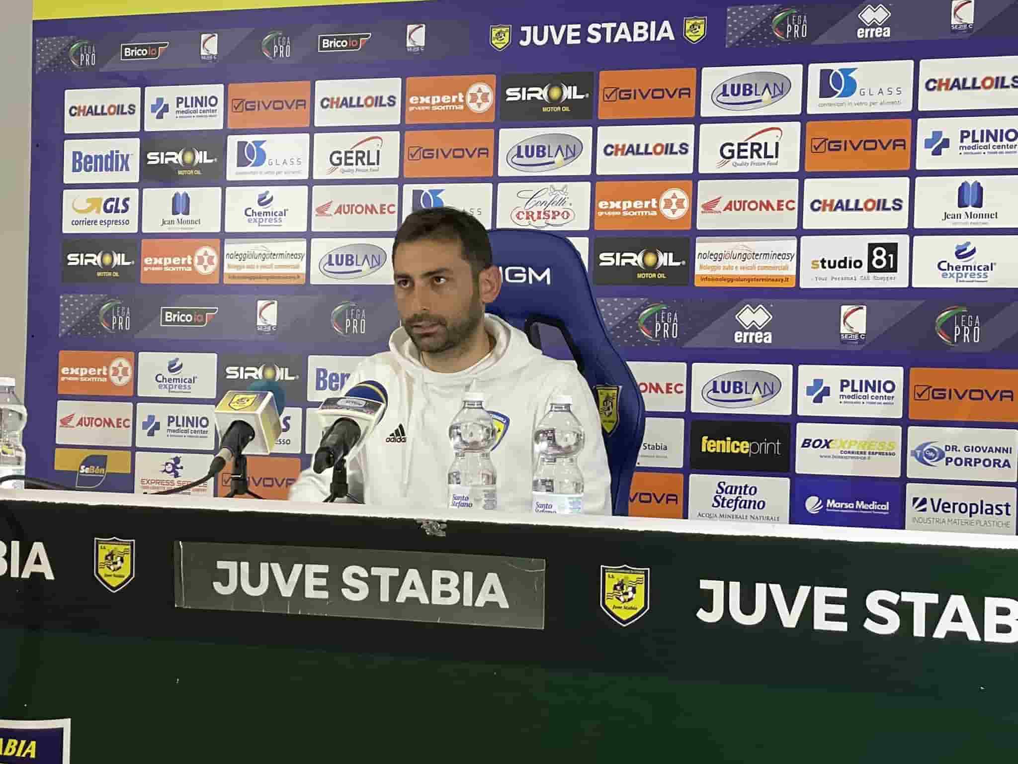 avellino allenatore avversario Pazienza Juve Stabia Cerignola